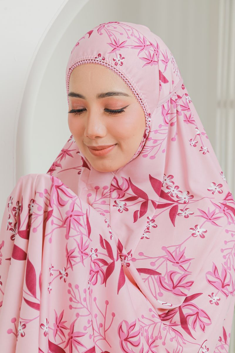 Mukena Katun Paris Rose